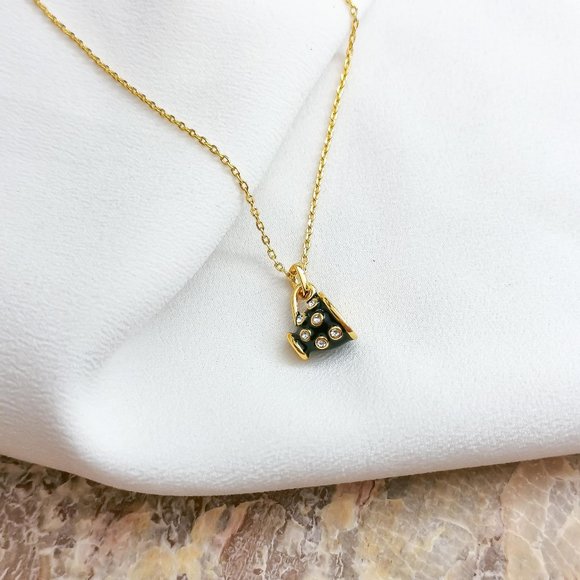 Kate Spade | Gold Alice In Wonderland Teatime Necklace
